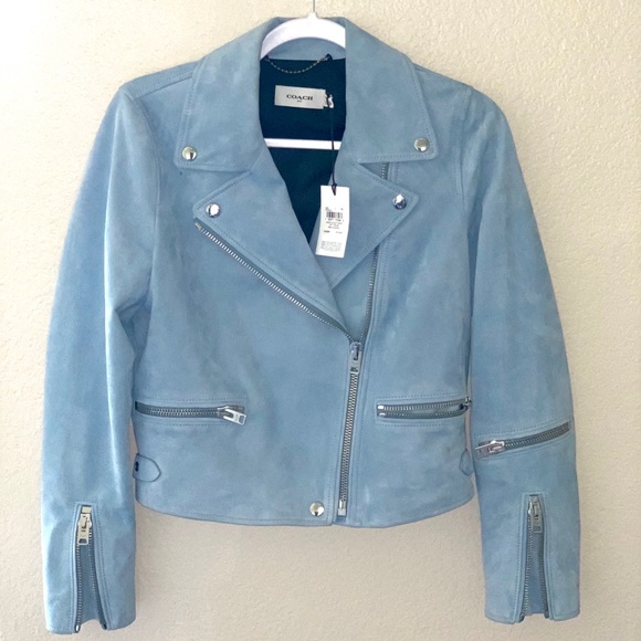 suede coach jacket